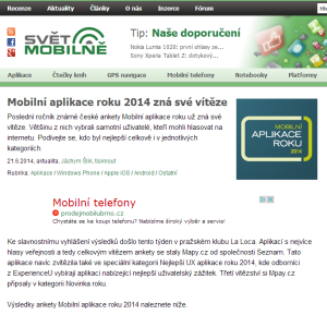 Svět mobilně